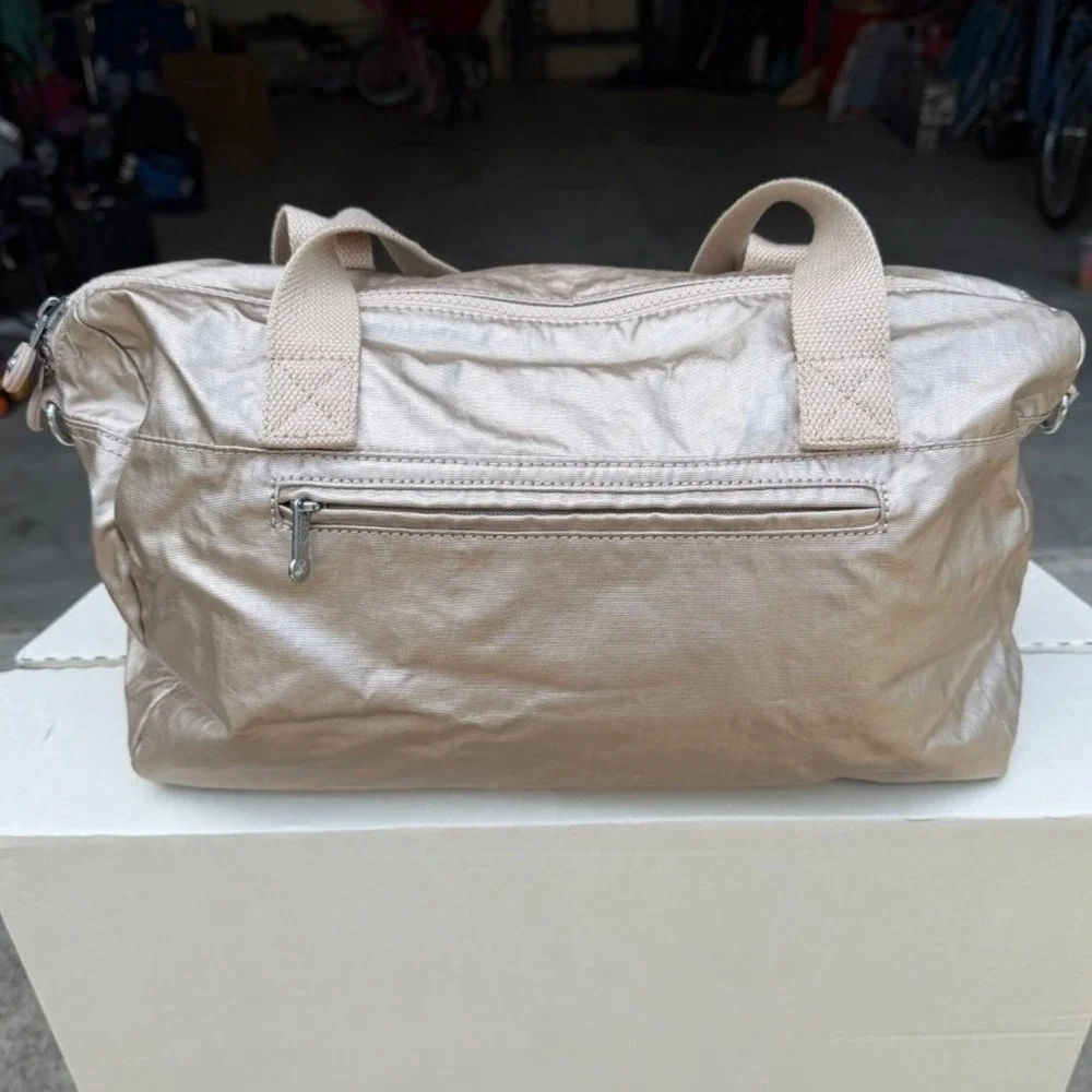 Kipling Cyrene Front Pocket Satchel‎ in Champagne